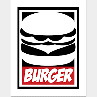 Obey the Burger Posters and Art